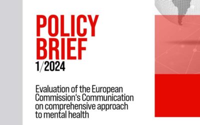 Evaluation of the European Commission‘s Communication on comprehensive approach to mental health