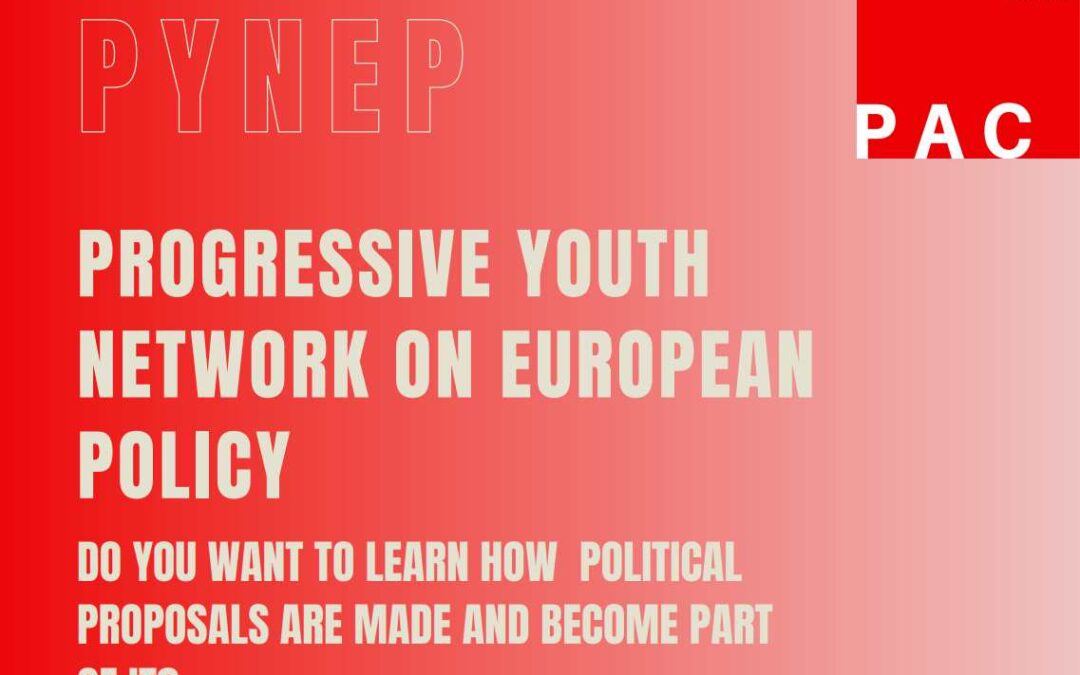 The Progressive Analytical Center announces applications for the training program: „The Progressive Youth Network on European Policy“